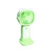 Ventilador Pequeno Portátil de Mão com Orelhas de Animal Casual Recarregável por USB Suporte para Celular Pequeno Ventilador