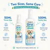 Spray de Limpeza Bucal Kineshinex para Pets, Gatos e Cachorros, Limpeza Geral dos Dentes e Hálito Fresco, Produtos de Cuidado Diário