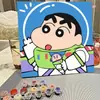 Pintura acrílica dibujos animados infantiles hecho a mano diy pintura al óleo digital pintura al óleo al por mayor verano graffiti decoración para colorear pintura para colgar