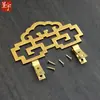 Gancho de Latón Vintage Chino CYJ020 Gancho de Placa Gancho de Metal de Cobre Puro Latón Real Accesorios de Conexión Caligrafía