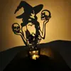 Novo Suporte de Sombra Engraçado Transfronteiriço Suporte para Velas de Halloween Decoração Criativa de Mesa Ornamento de Abóbora