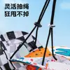 Bonito sombrero de gato con orejas expuestas, sombrero de sol de verano para exteriores, sombrero de pescador Ragdoll dorado degradado para gatito mascota perro