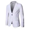 Traje Formal de Negocios Nuevo para Hombre Primavera y Otoño Moda Estilo Coreano Casual Blazer Ajustado