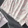 Pijama casual de alta qualidade, conjunto de duas peças de moda europeia e americana para dormir em casa, comércio exterior transfronteiriço, atacado direto do fabricante