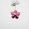 Flores Pequenas Brilhantes de PU Transparente, Acessórios de Cabelo Versáteis Artesanais DIY, Hastes de Bambu Inseridas, Atacado de Fabricante de Acessórios, Atacado de Peças de Flor