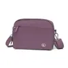 Bolsa Transversal Multicolorida de Três Camadas para Celular Transfronteiriça Bolsa Transversal Feminina Moderna para Compras Bolsa Pequena de Pano Casual de Ombro Versátil e Fashionável para Mulheres