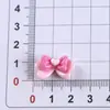 Desenho Animado Brilhante Laço de Três Camadas Acessórios de Resina DIY Joias Grampo de Cabelo Feito à Mão Capa de Celular Copo de Água Adorno de Cabeça Atacado