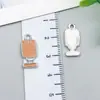 Acessórios para Joias DIY K Branco Gotejamento de Óleo Liga Estrela de Cinco Pontas Coroa Pingente Conjunto Misto de 100 Estilos para Pulseiras e Colares