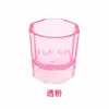 Suministro Directo Transfronterizo Arte de Uñas Color Copa Cristalina Octagonal Pequeña Copa para Mezclar Colores Especiales para Uñas Acrílicas Paleta de Colores Copa para Quitar Esmalte de Uñas