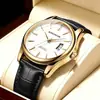 Auténtico de Moda Tendencia Acero Correa Hombres Calendario Impermeable Correa Reloj Reloj Taobao Aliexpress Modelo Más Vendido