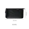 Estilo Minimalista sin Estampar Gasa Transparente Estuche para Lápices Estilo Japonés Simple ins Gran Capacidad Bolsa de Papelería para Exámenes Estudiante para Hombres y Mujeres
