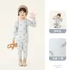 Nuevo Conjunto de Ropa Interior Térmica para Bebé Otoño/Invierno Conjunto de Ropa de Casa para Niños Algodón Puro Clase A Ropa Interior para Niños y Niñas Conjunto para Bebé Algodón