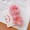 Bbhd3337A02 Malla Brillante y Adorable de Pequeña Princesa Estilo Lindo Pinza para el Pelo con Lazo Pinza Lateral para Niños Accesorio para el Cabello