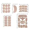 Bestseller transfronterizo: Parches de hidrogel de tejido elástico para pliegues nasogenianos para mejorar el rostro en forma de V, levantar y reafirmar los pliegues nasogenianos faciales