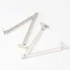 Tirador de Barra para Puerta abatible 80% de descuento Barra de Tiro Barra de Tiro para Puerta de Gabinete Accesorios de Ferretería para Gabinete Barra de Tiro Plegable Barra de Soporte para Puerta de Gabinete