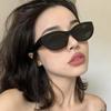 Gafas de Sol Europeas y Americanas Transfronterizas para Hombre, Gafas de Sol Nuevas Anti-Uv 2023 para Mujer, Gafas de Moda Ojo de Gato Retro Trendy