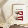 Flor de Amor de Año Nuevo Nian Nian Pinza para el Cabello de Niña Pinza Lateral Pinza para el Flequillo