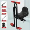 Asiento infantil delantero para bicicleta de montaña, asiento de seguridad para bebé para bicicleta de carretera, silla infantil delantera para bicicleta de montaña
