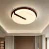 Lámpara de techo color crema estilo vintage con acabado de madera de nogal, que ofrece una sensación de alta gama. Luz de Habitación Sencilla y Cálida Que Es Amigable con los Ojos, Adecuada para Estudio y Dormitorio