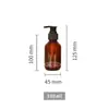 Botella de Champú 300ml en Stock Botella de Plástico para Mascotas Empaque Botella con Bomba de Presión para Acondicionador Gel de Ducha Personalización