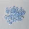 18*18mm pétalos de vidrio de peonía silvestre accesorios para pasador de joyería hechos a mano DIY pétalos para tocado venta al por mayor
