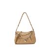 Bolso de Diseño Exclusivo para Mujer, Bolso Nube Personalizado Fruncido, Bolso de Mano, Simple y Versátil, Moderno Bolso de Hombro con Cadena y Cremallera