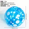 Nova Bola de Praia Inflável Transparente de PVC Azul com Lantejoulas da Amazon Brinquedo para Brincar na Água Acessórios Bola de Praia Atacado