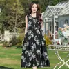 Vestido de algodón y seda de colores para mujer, nuevo vestido tipo chaleco sin mangas de alta gama para verano 2026, vestido casual de playa moderno y elegante