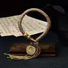 Pulsera Original Tejida a Mano con Nudo Vajra Thangka Ocho Deidades Guardianas Pulsera de Tara Verde Sala de Transmisión en Vivo
