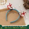 Chifres de Natal Headband Ano Novo Natal Bonito Reunindo Chifres Boneco de Neve Headwear de Férias Transfronteiriças