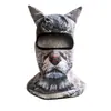 Mascarilla Facial con Patrón de Animales 3D Transfronteriza, Mascarilla Facial con Protección Solar, Diversión al Aire Libre, Imprescindible para Viajes de Verano, Protector de Cabeza para Ciclismo