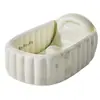Bañera para Bebé Tina de Baño para Bebé Recién Nacido Puede Sentarse Acostarse Tina de Baño Doméstica Tamaño Grande Sin Soporte para Baño Tina Inflable Venta al por Mayor
