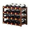 Adega personalizada, suporte de exibição de vinhos, prateleira de armário de vinhos, grade para várias garrafas para armazenamento de vinhos, organizador de mesa simples