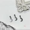 Super Fada 96 Borboleta Franja Elfo Lua Cruz Pingente DIY Acessórios de Unha Vestíveis Zircônia Joias para Nail Art