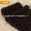 Toalla Ai Xiufeng de Vellón Coralino con Línea de Plumas de Lana para Bebé, Línea de Lana de Plumas, Vellón de Piel, Línea de Lana Gruesa, Genuina