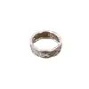Anillo de Luz de Zirconia con Patrón de Diamante Europeo y Americano Lujo Alto Gama Exquisito Anillo para el Dedo Índice Tendencia Versátil Joyería para Mujeres Venta al por Mayor