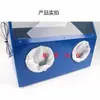 Operación simple de la caja de cultivo de laboratorio con lámpara UV; equipo de enseñanza para inoculación de hongos microbianos y comestibles