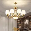 Lustre grande duplex estilo villa europeia, luminária de sala de estar, estilo retrô americano, lustre grandioso para duplex ou lobby de hotel
