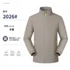 Chaqueta ligera para exteriores con cuello alto transfronterizo, chaqueta de trabajo en equipo con logo estampado, ropa de trabajo impermeable al por mayor