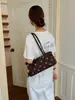Bolsa de Hombro Estilo Coreano Ins con Lunares Verano Casual de Lino 2026 Nuevo Versátil para el Trabajo y el Día a Día