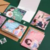 Cartão de felicitações para o Dia do Professor, decoração de presente de feriado, cartão postal com mensagem e bênção do Instagram, papel para cartão de envelope, cartão pequeno feito à mão para DIY