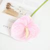 Impressão 3D fogo de palma vermelha palma de ganso flor de simulação planta material de flor de casamento decoração de casamento arranjo de flor artificial fábrica atacado