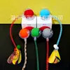 Pelota automática para gato resistente a mordeduras transfronteriza juguete para gato pelota auto-hi artefacto para aliviar el aburrimiento con cuerda suministros para mascotas pelota saltarina dios