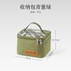 Bolsa de Lona para Almacenamiento de Condimentos para Exteriores Camping Barbacoa Portátil Caja de Almacenamiento de Gran Capacidad Juego de Botellas de Condimentos para Camping