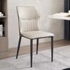 Silla de Comedor de Lujo Nórdico Luz Sentido Avanzado Moderna Simple Oficina Silla Cómoda Hogar Sala de Estar Maquillaje Computadora Silla con Respaldo