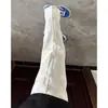 Pantalones de Alta Calle Americanos de Moda, Jeans Acampanados Premium de Corte Limpio para Hombre, Pantalones Largos de Pierna Recta y Pierna Curva
