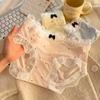 Ropa Interior Femenina de Seda de Hielo Encaje Sexy para Chicas Sin Costuras Antibacteriana Calzones de Seda de Hielo