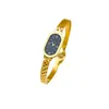 Pulsera de Reloj de Disco Romano de Acero de Titanio que No se Desvanece Pulsera de Correa Hueca Pulsera de Temperatura de Lujo Ligero de Nicho Joyería Transfronteriza