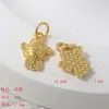 Accesorios para Pulseras Diy Colgante Dios de la Riqueza de la Suerte Aleación Tetera con Goteo de Aceite Colgante para Coche Cabeza de Accesorios Diy Accesorios Lote