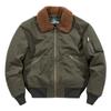 Abrigo de invierno de lana de cordero transfronterizo para hombre, forrado de vellón, grueso, ropa de trabajo, abrigo acolchado de algodón volador, casual, combinable con todo, abrigo acolchado de algodón con solapa para hombre